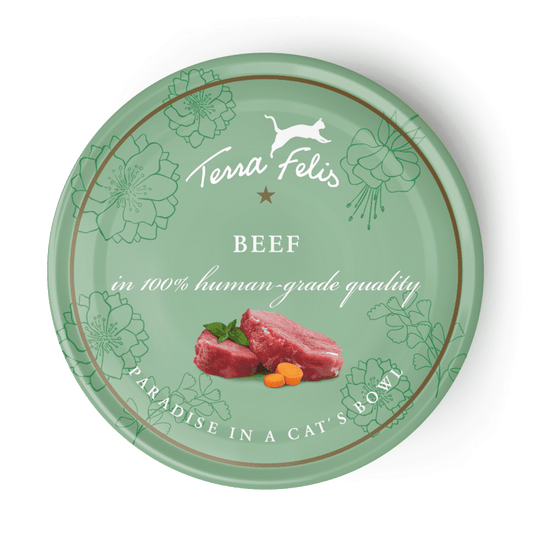 Terra Felis Wet Cat Food: Beef