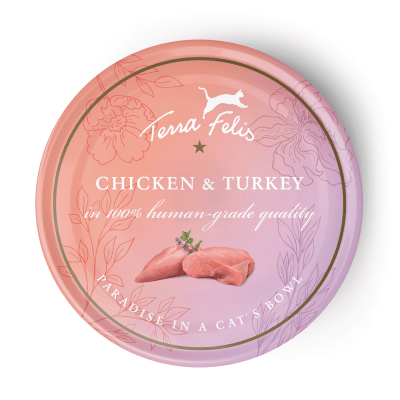 Terra Felis Wet Cat Food: Chicken & Turkey