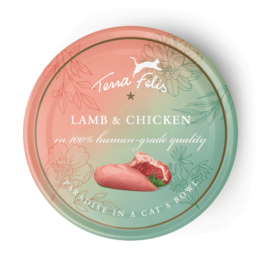 Terra Felis Wet Cat Food: Lamb & Chicken