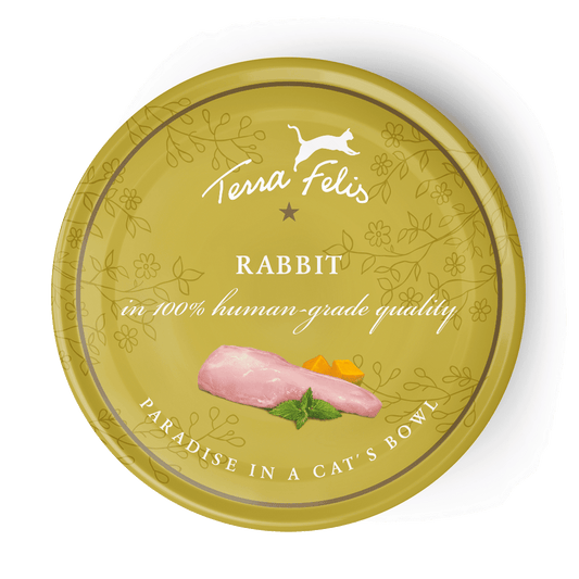 Terra Felis Wet Cat Food: Rabbit