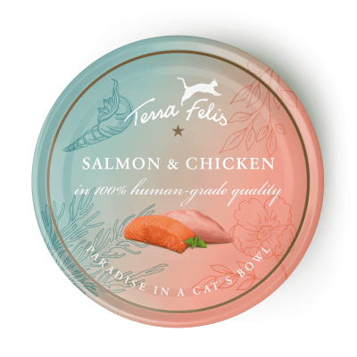 Terra Felis Wet Cat Food: Salmon & Chicken