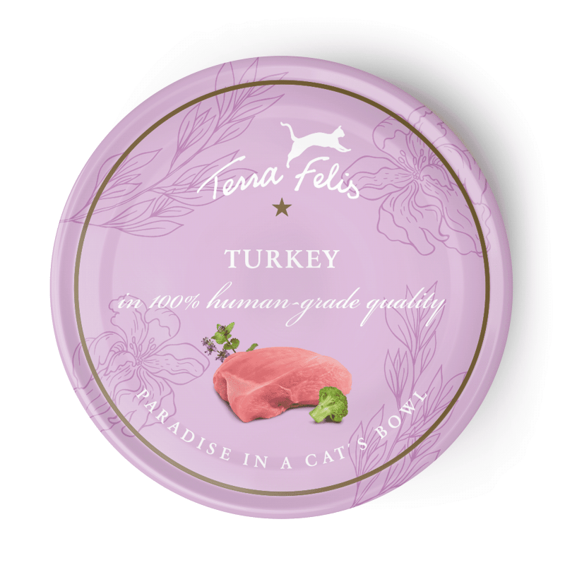 Terra Felis Wet Cat Food: Turkey