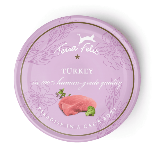 Terra Felis Wet Cat Food: Turkey