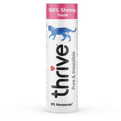 Thrive Freeze Dried Cat Treats: 100% Shrimp 15g