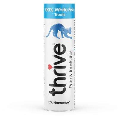Thrive Freeze Dried Cat Treats: 100% White Fish