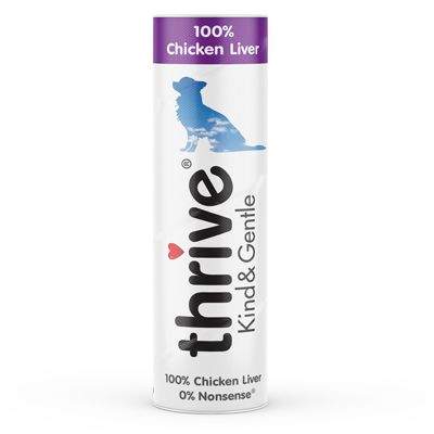Thrive Freeze Dried Dog Treats: 100% Chicken Liver 25g