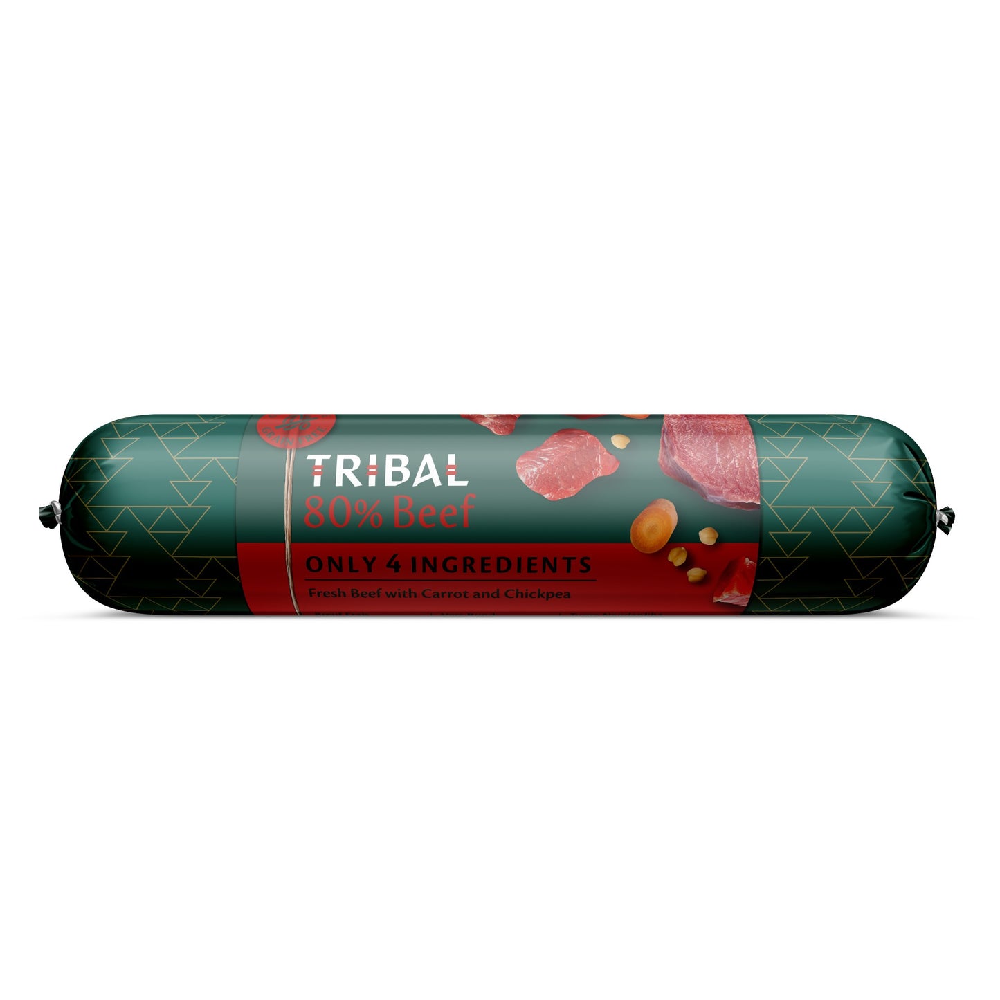 Tribal Wet Dog Food: 80% Beef Sausage