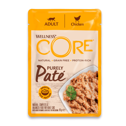 Wellness CORE Wet Cat Food: Purely Paté Adult Chicken 85g
